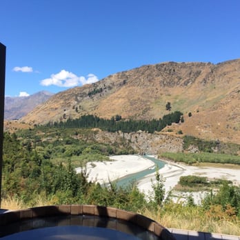 Onsen Hot Pools - look at that view - Hot Springs Near Me - Arthurs Point, OTA
