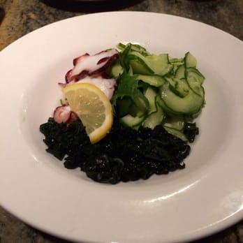 Amakara - Octopus-pickled cucumber salad. Maybe next time we will try the octopus-kimchi version. - Sushi Bars Near Me - Dublin, California Amakara - Octopus-pickled cucumber salad. Maybe next time we will try the octopus-kimchi version. - Sushi Bars Near Me - Dublin, California