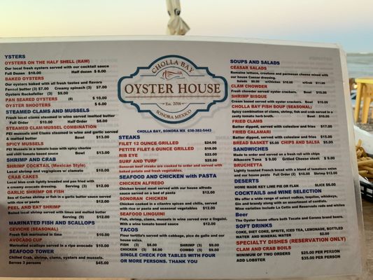 Cholla Bay Oyster House by null