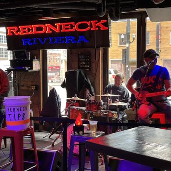 John Rich's Redneck Riviera - John Rich's Grandpa playing the drums while Buck McCoy plays guitar and sings - Sports Bars Near Me - Nashville, Tennessee John Rich's Redneck Riviera - John Rich's Grandpa playing the drums while Buck McCoy plays guitar and sings - Sports Bars Near Me - Nashville, Tennessee