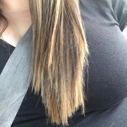 This was after my cut with Alicia