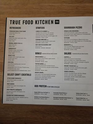 Menu photo 4 True Food Kitchen Oakbrook, IL Menu photo 4 True Food Kitchen Oakbrook, IL