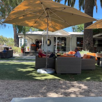 Epiphany Cellars - Back yard - Wine Tasting Room Near Me - Los Olivos, California