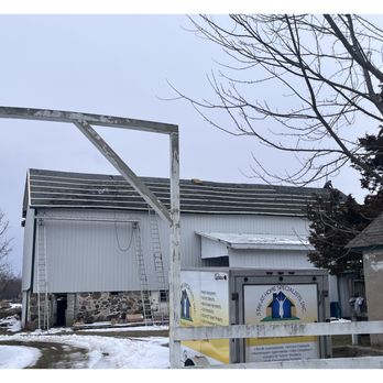 Total Exterior Pros - Metal barn roof prep - Roofing Near Me - Wales, Wisconsin Total Exterior Pros - Metal barn roof prep - Roofing Near Me - Wales, Wisconsin