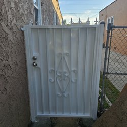 Pacific Iron Works - Side gate.