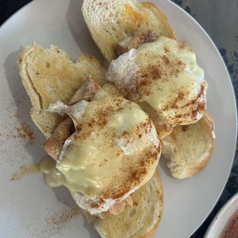 My Friends Place - Salmon eggs Benedict. Excellent hollandaise sauce! - American Near Me - Manteca, California My Friends Place - Salmon eggs Benedict. Excellent hollandaise sauce! - American Near Me - Manteca, California