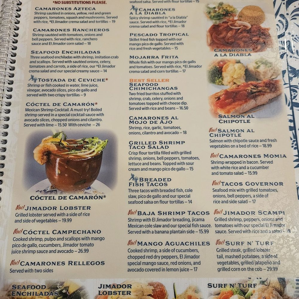 El Jimador - Menu - Mexican Near Me - Stafford, Virginia El Jimador - Menu - Mexican Near Me - Stafford, Virginia