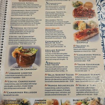 El Jimador - Menu - Mexican Near Me - Stafford, Virginia El Jimador - Menu - Mexican Near Me - Stafford, Virginia