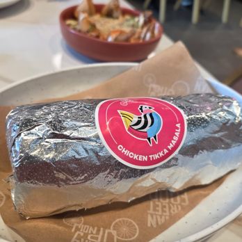 Curry Up Now - Tikka Masala Burrito - Indian Near Me - Smyrna, Tennessee