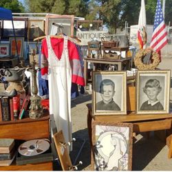 Central California Antique Flea Market - Antique photos and misc