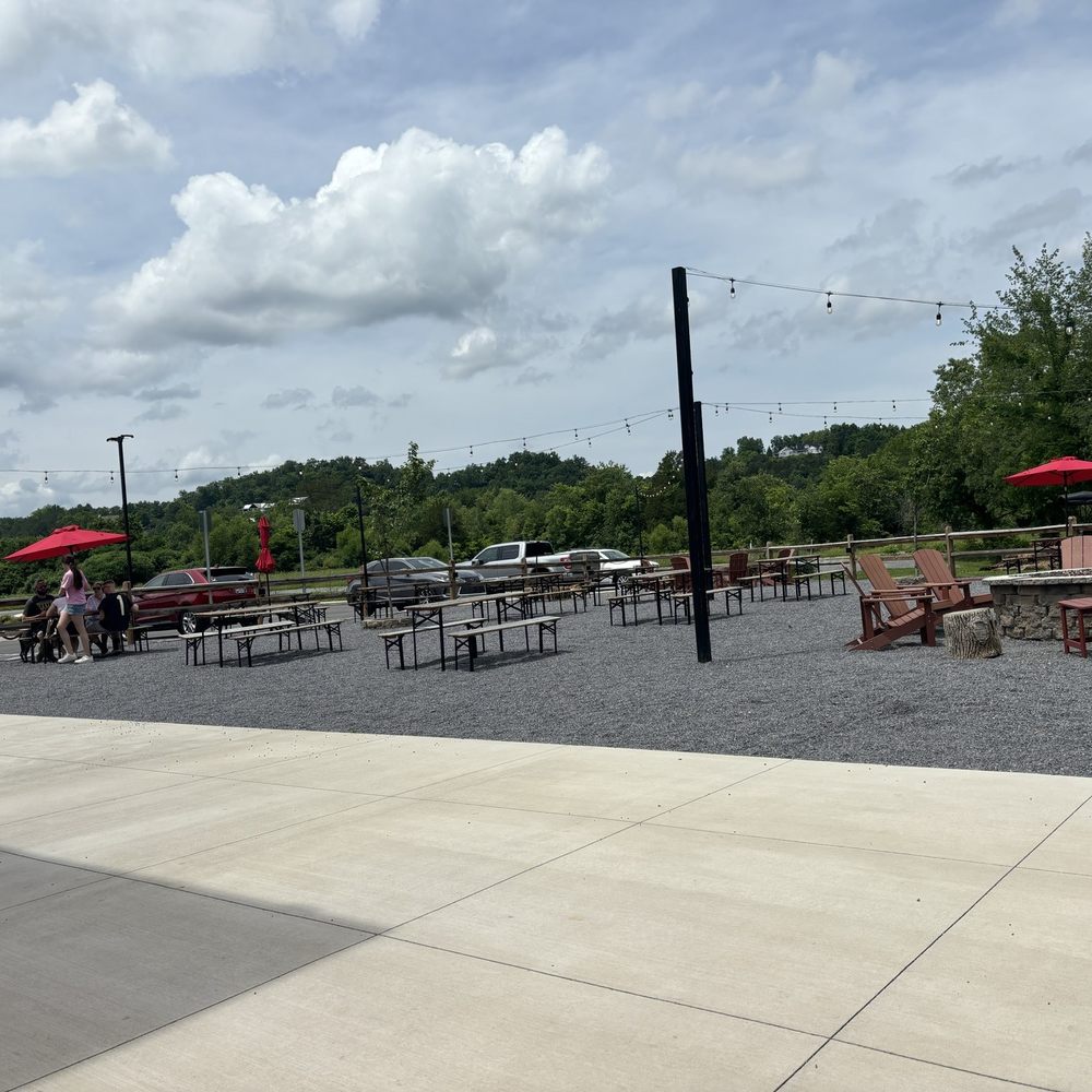 Iron Forge Brewing Co. - Outside area. Lots of games are available to keep you busy - Breweries Near Me - Sevierville, Tennessee Iron Forge Brewing Co. - Outside area. Lots of games are available to keep you busy - Breweries Near Me - Sevierville, Tennessee