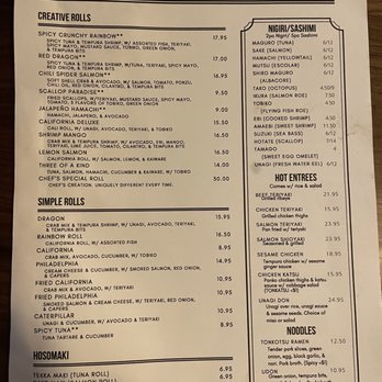 Zoku - Menu - March 2022 - Sushi Bars Near Me - Tracy, California Zoku - Menu - March 2022 - Sushi Bars Near Me - Tracy, California