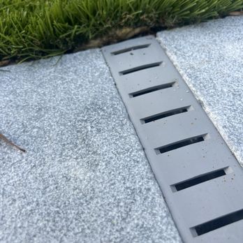 Artificial Turf Guy - strip of turf not secured and popping up - Artificial Turf Near Me