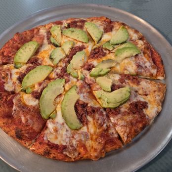 Nickelodeon Pizza - Chorizo and Fresh Avocado Pizza - Pizza Near Me - Colton, California Nickelodeon Pizza - Chorizo and Fresh Avocado Pizza - Pizza Near Me - Colton, California