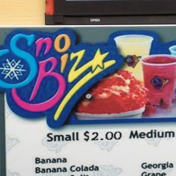 SnoBiz Warner Robins - a menu for sno - brizz - Shaved Ice Near Me - Warner Robins, Georgia SnoBiz Warner Robins - a menu for sno - brizz - Shaved Ice Near Me - Warner Robins, Georgia