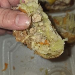 Chee's Chinese Cuisine - Pork? Egg roll...