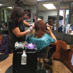 Good Hair Day Salon - Sandy making magic!