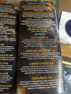 Menu photo 1 Mexican Oak Denton, TX Menu photo 1 Mexican Oak Denton, TX