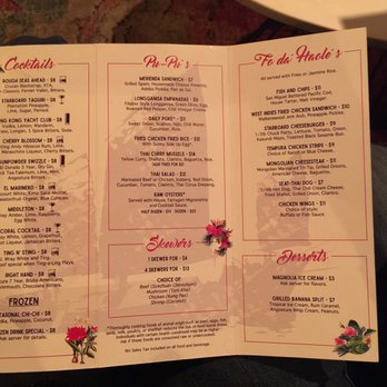 Starboard Tack - Menu - Cocktail Bars Near Me - Las Vegas, Nevada Starboard Tack - Menu - Cocktail Bars Near Me - Las Vegas, Nevada