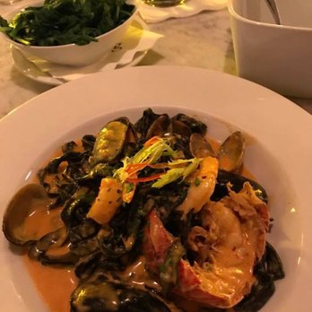 The Wild Fig - Decent al dente squid ink pasta. On the creamier side of Italian... Lobster tail was frozen. - Mediterranean Near Me - Aspen, Colorado The Wild Fig - Decent al dente squid ink pasta. On the creamier side of Italian... Lobster tail was frozen. - Mediterranean Near Me - Aspen, Colorado