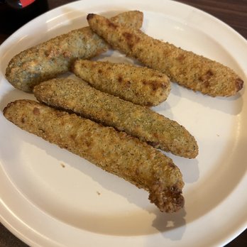 Trombino's Restaurant - Deep fried pickles - Pizza Near Me - Massena, New York