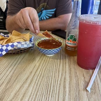 Tacos Tonaya #2 - Salsa casera and fresh batched chips , not from a bag!! - Mexican Near Me - Chico, California