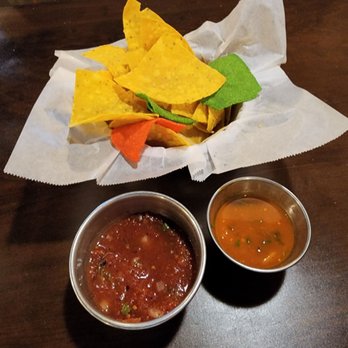 Agave Azteca Mexican Bar & Grill - Have your salsa two ways--bland & mild, or bland & hot. - Mexican Near Me - Saint Robert, Missouri