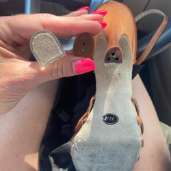 Shoe Wiz - I just needed the heel cap put into the bottom and the protector on top