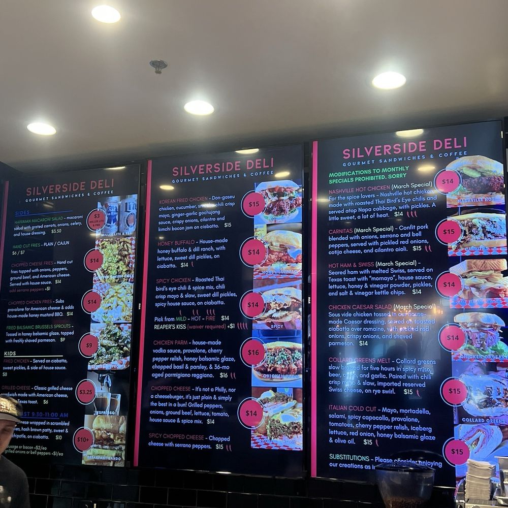 Silverside Deli - Menu - Sandwiches Near Me - Salt Lake City, Utah