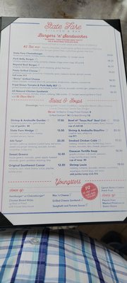 Menu photo 6 State Fare Kitchen & Bar Houston, TX