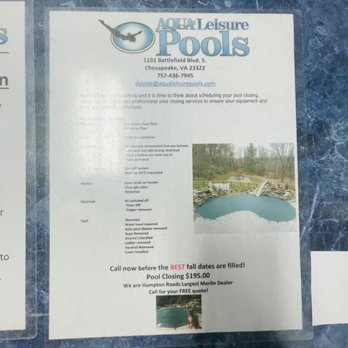 Aqua Leisure Pools - Hot Tub & Pool Near Me - Chesapeake, Virginia Aqua Leisure Pools - Hot Tub & Pool Near Me - Chesapeake, Virginia
