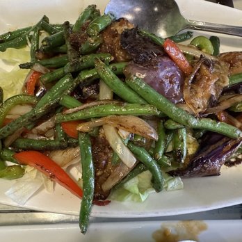 Bamboo Cafe - Sizzling eggplant and green beans! - Chinese Near Me - Glendale, Arizona
