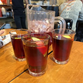 Dime Store - Pitcher of sangria - a lot of ice but was still really good - Breakfast & Brunch Near Me - Detroit, Michigan Dime Store - Pitcher of sangria - a lot of ice but was still really good - Breakfast & Brunch Near Me - Detroit, Michigan