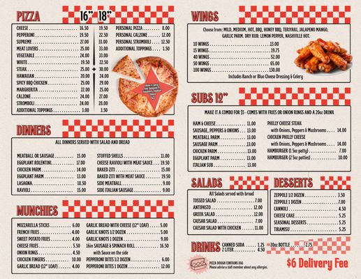 Menu photo 1 Titos Pizza Spring Hill, FL Menu photo 1 Titos Pizza Spring Hill, FL