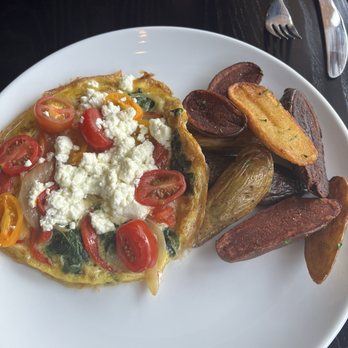 Tre Vele - Vegetable frittata and roasted potatoes - Italian Near Me - Sandy Springs, Georgia Tre Vele - Vegetable frittata and roasted potatoes - Italian Near Me - Sandy Springs, Georgia