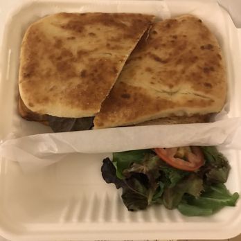 Italian Pizza Kitchen - Chicken Paradiso Panini w/ side salad. - Italian Near Me - Washington, DC, District of Columbia
