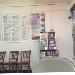 Huge menu poster