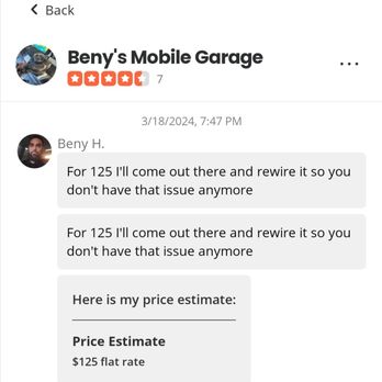 Beny's Mobile Garage - Auto Repair Near Me Beny's Mobile Garage - Auto Repair Near Me