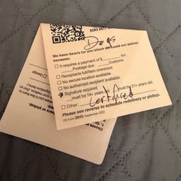 Certified passport letter marked "dogs" with no delivery attempt or doorbell ring. Entire incident recorded on camera. Certified passport letter marked "dogs" with no delivery attempt or doorbell ring. Entire incident recorded on camera.