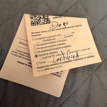 US Post Office - Certified passport letter marked "dogs" with no delivery attempt or doorbell ring. Entire incident recorded on camera. - Post Offices Near Me - Diamond Bar, California