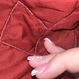 she messed up my nails really bad