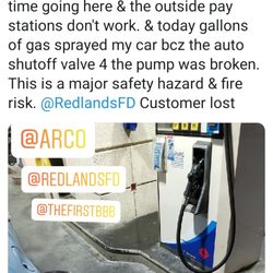 Arco Am-Pm 2098 Redlands - Today Arco lost a loyal customer