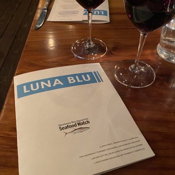 Luna Blu - Menu and Pinot Noir - Italian Near Me - Tiburon, California Luna Blu - Menu and Pinot Noir - Italian Near Me - Tiburon, California