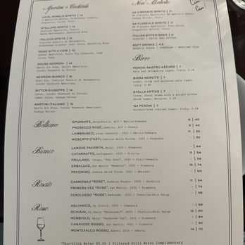 Love, Pomelo - Drinks menu - Seafood Near Me - Baltimore, Maryland
