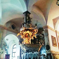 Pfarrkirche Traunkirchen - Finshman pulpit