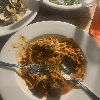 Maccheroni Republic - Spaghetti Meatballs with the cold center. - Italian Near Me - Los Angeles, California