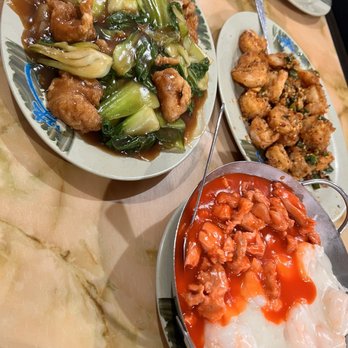 Asian Cafe Express - Fish filled chow fun, yin and Yang rice and salt and pepper shrimp - Chinese Near Me - Mesa, Arizona Asian Cafe Express - Fish filled chow fun, yin and Yang rice and salt and pepper shrimp - Chinese Near Me - Mesa, Arizona