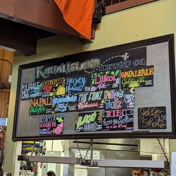 Kauai Island Brewing - Brew Board - American Near Me - Eleele, Hawaii