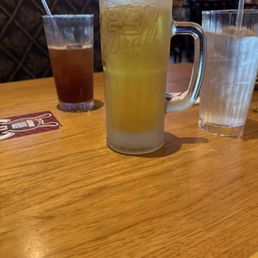 Iced tea & 22 ounces of Corona Iced tea & 22 ounces of Corona