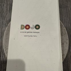 Soft opening menu